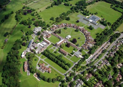 The historic 200-acre parkland campus of RMS for Girls in Rickmansworth, a leading choice in the Hertfordshire Independent Schools Guide.