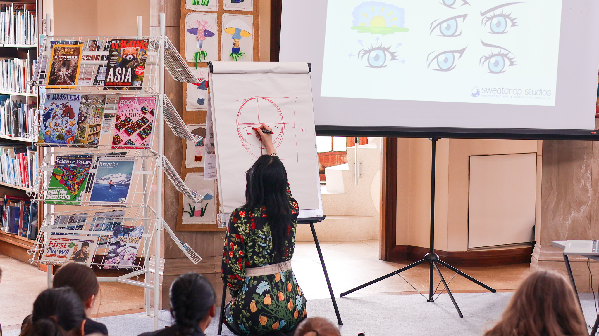 Award-winning Professional Manga Artist Visits RMS