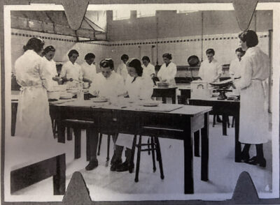 kitchen area from the past